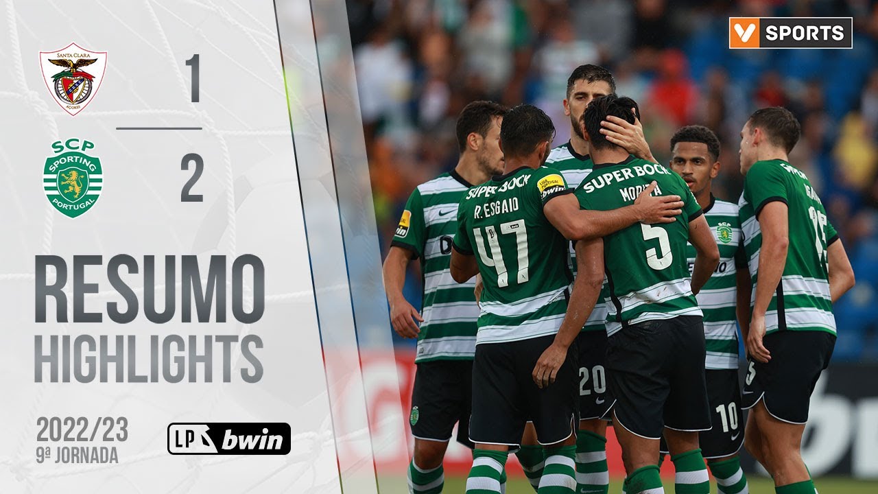 Santa Clara vs Sporting CP highlights