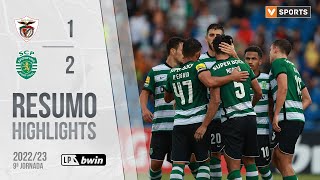 Highlights | Resumo: Santa Clara 1-2 Sporting (Liga 22/23 #9)