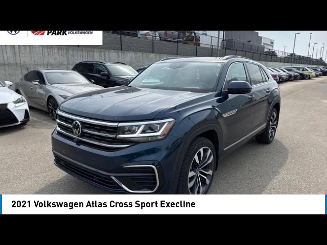 2021 Volkswagen Atlas Cross Sport Execline | VW CERTIFIED in Cars & Trucks in Strathcona County