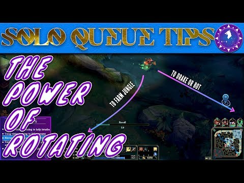 Take Control Of Your Ranked Games By Rotating! (Jungle invades, roams and TPs)