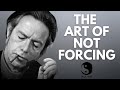 Don't Force Anything - Alan Watts