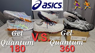 (4K) Asics GEL Quantum 180 & 360 REVIEW  #Asics #Run #GelQuantum