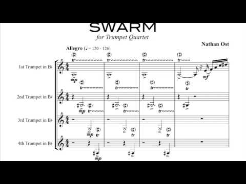 Nathan Ost — "Swarm" for Trumpet Quartet