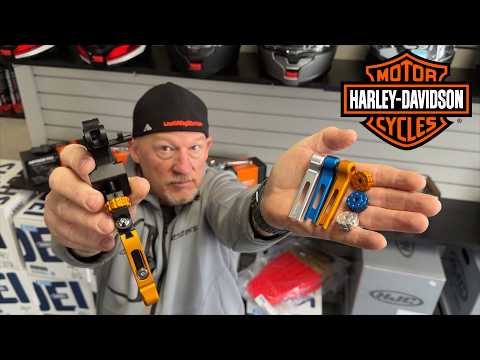 Add Bold Color to Your Harley! PSR Anthem Pro Lever Ends & Barrel Adjusters