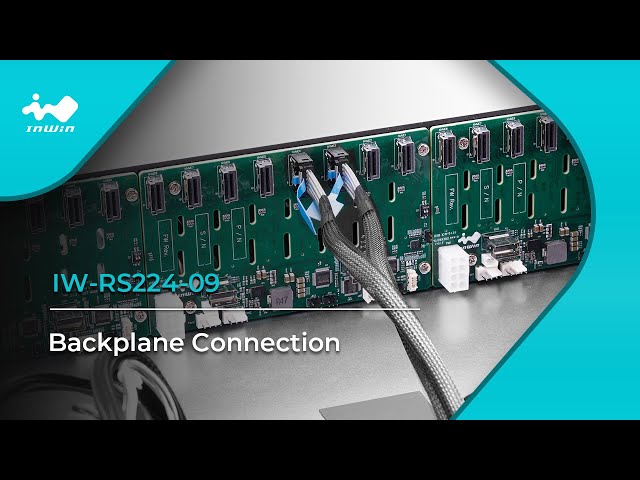 InWin PCIe Gen5 Backplane Connection