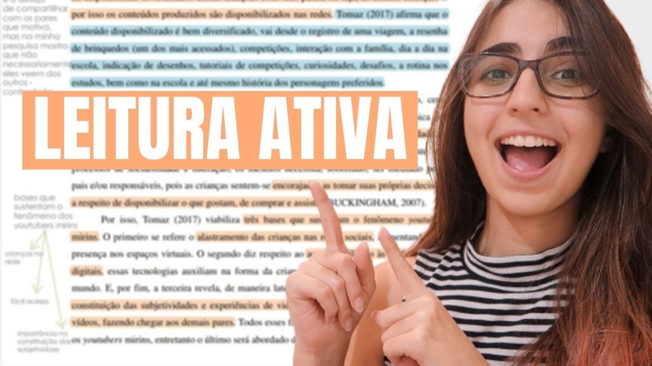 Como ler TEXTOS de forma EFICIENTE  📚 // LEITURA ATIVA