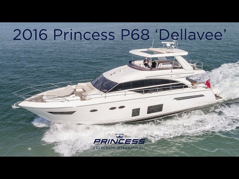 Princess 68 - Luxury Flybridge Motor Yacht For Sale