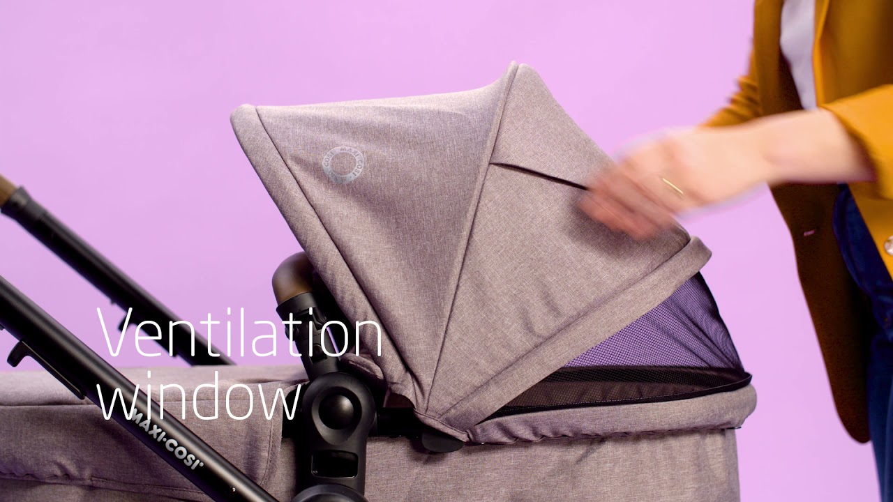 Maxi-Cosi Zelia S Trio: How to extend canopy
