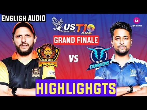 New York Warriors Vs Texas Chargers (Eng) | US T10 | Finale | Highlights | JioCinema