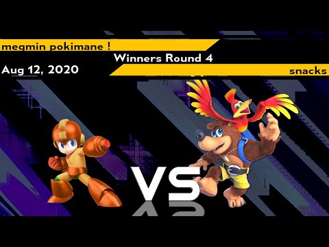 [Smash Ultimate] XeNOwifi 22 (Winners Round 4) - snacks vs megmin pokimane !