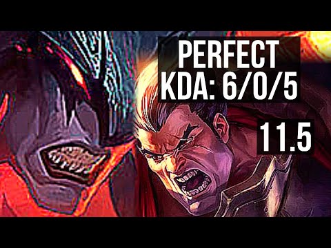 AATROX vs DARIUS (TOP) | 6/0/5, Rank 7 Aatrox, Dominating | NA Challenger | v11.5