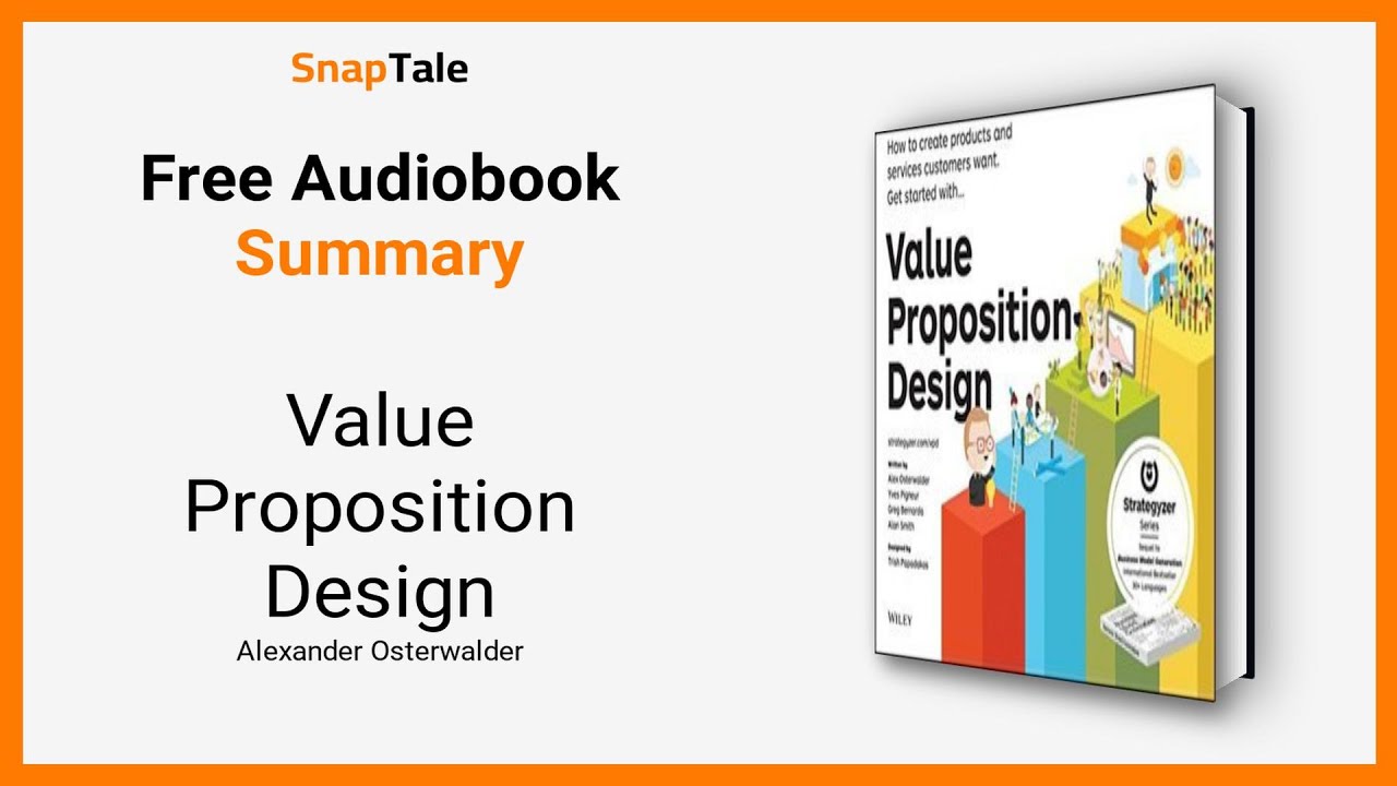 Value Proposition Design by Alexander Osterwalder: 8 Minute Summary