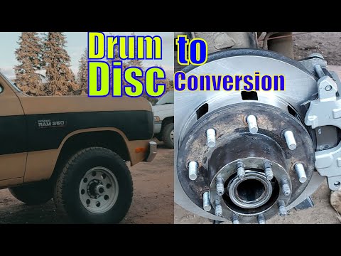 First Gen Cummins rear disc brake conversion dana 60-70 lugnut4x4.com kit