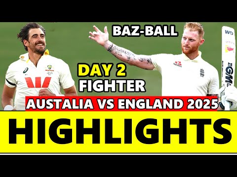 England vs Australia Ashes 4th Test Day 2 Full Highlights 2025 | AUS vs Eng ashes 2025