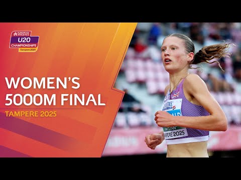 Innes Fitzgerald DOMINATES in Tampere! ✨ Women's 5000m final replay | Tampere 2025