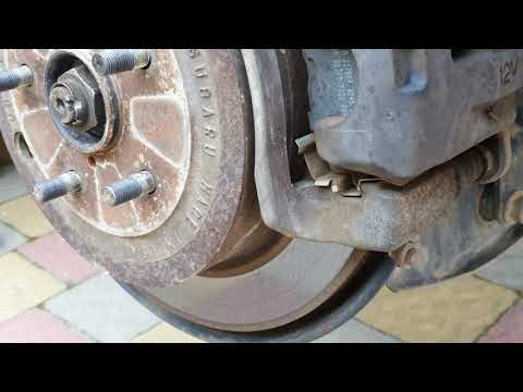 How to change braking pads and rotors on Subaru Tribeca/ RoadHouse