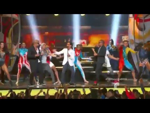 Gente de Zona ft  Marc Anthony La Gozadera en los Premios Billboard 2015