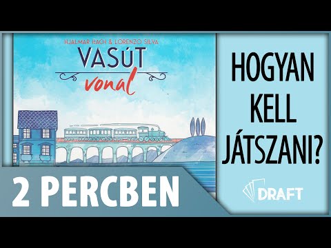 2 Percben // A Vasútvonal Játékszabályainak Alapjai - :: DRAFT :: Társasjáték vlog
