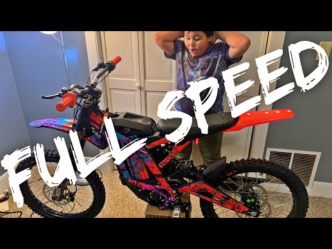 Cutting The Speed Limiter on a Surron X