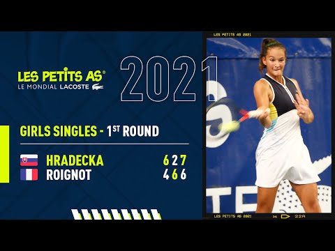 Les Petits As 2021 | Girls 1st Round | Lucia Hradecka vs. Shanice Roignot