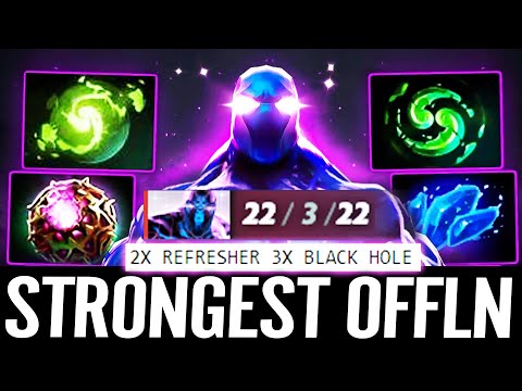 🔥 2x Refresher 3x Black Hole — WTF 22/3/24 GODLIKE Enigma 100% Strongest Offlane by Tobi Dota 2 Pro