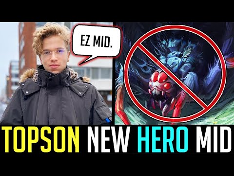 TOPSON First time playing this Hero to Counter BROODMOTHER Mid DOTA 2