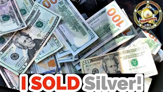 I sold silver quarters for THIS much! Selling silver is really easy!