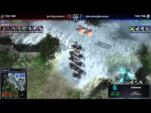 SC2 - Daily Masters - PvT - Grubby vs JJAKJI