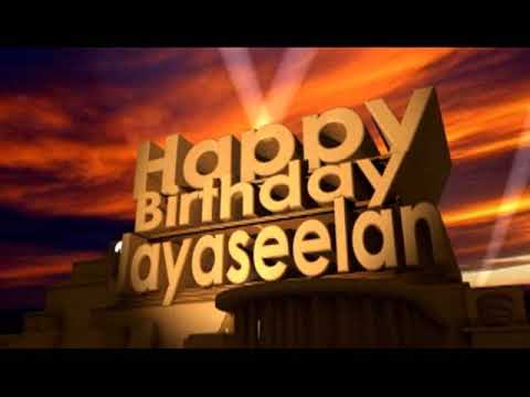 Happy Birthday Jayaseelan
