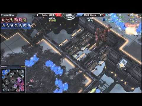 GSL Ro32 Group D Match 5 CJ Bbyong vs SKT T1 Soulkey Bo3 Set 2