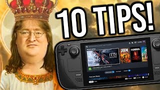10 Steam Deck Tips To Get The BEST Experience For Beginners and Advanced Users