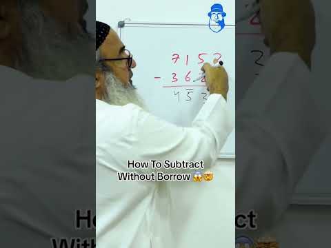 How To Subtract From Left To Right