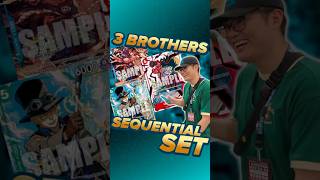 Turning a Luffy PSA 10 into a SEQUENTIAL Set #shorts #onepiece #onepiecetcg #vendorpov