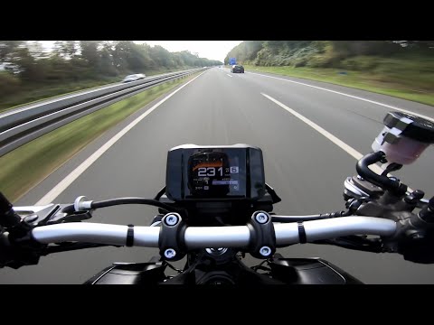 Yamaha MT09 2021 Modell RN69 TEST Top Speed  | 100 - 200
