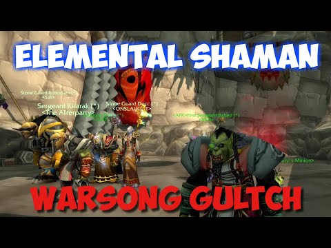 My FIRST Warsong Gulch - Elemental Shaman WPvP - WoW Classic