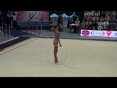 SOLDATOVA Aleksandra RUS Final Hoop World Challenge cup Minsk 06.08.2017