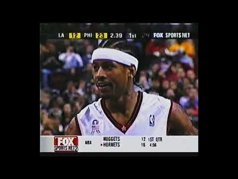 Allen Iverson Triple Double 1-7-2002 Clippers at 76ers