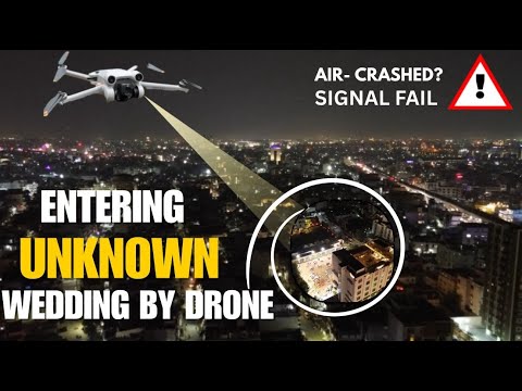 Air Crash or Perfect Entry? Drone Inside Unknown Wedding | Prank Gone Wrong