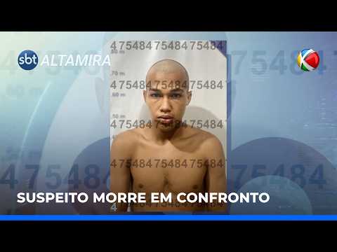 SUSPEITO DE TENTATIVA DE FEMINICÍDIO MORRE EM CONFRONTO POLICIAL EM BRASIL NOVO (PA) | SBT Altamira