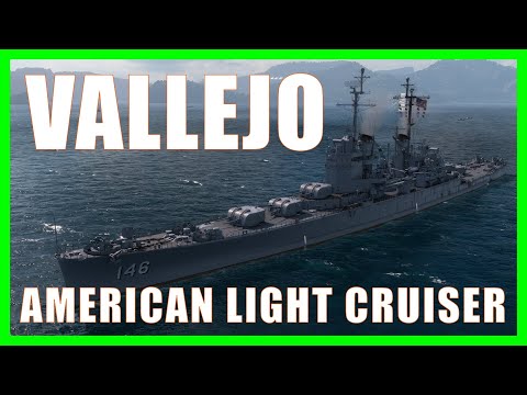USS Vallejo American US Light Cruisers World of Warships Preview Guide