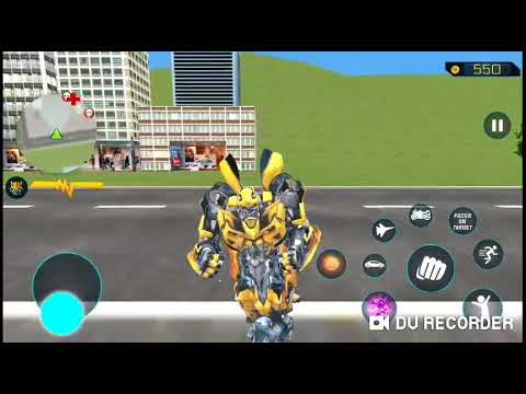 Flying Jet Robot Car Transform Games - Robot Game #1 - Android Gameplay