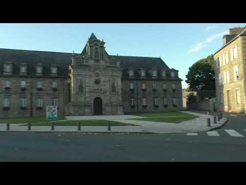 Driving Around 22200 Guingamp, Côtes d'Armor, Brittany, France 5th September 2022