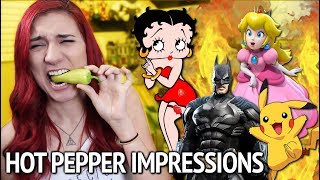 HOT PEPPER IMPRESSIONS CHALLENGE (bad idea)