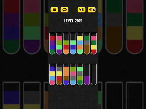 Water sort puzzle level 2015