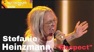 Stefanie Heinzmann - RESPECT (Aretha Franklin) + Interview - Live @ Gottschalks große 68er Show