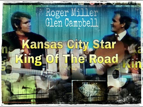 Roger Miller 1969 "Kansas City Star" & Glen Campbell duet "King Of The Road"