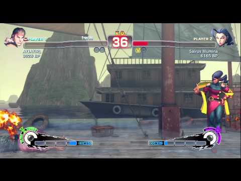  Ayjays Online Tournament SSF4 Ayjayirl Ryu vs Sairus Rose pt 12