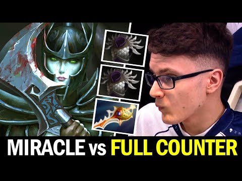 MIRACLE Phantom Assassin Hard Game vs 100% Counter Build 7.26a Dota 2