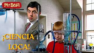 Mr Bean en el Laboratorio: ¡Peligro de Explosión! | Mr Bean em Português