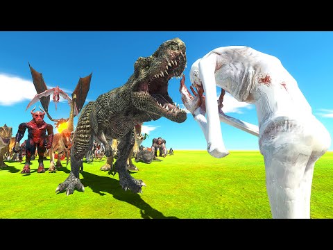 EVERY Unit vs the Real SCP-096 - Animal Revolt Battle Simulator